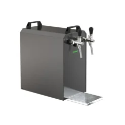 Komplett set - Öltapp STREAM 80K med luftpump, ölväska, genomströmningskylare, 2-linjers torrkylare, KEG:Type A, KEG 2:NC Adapter