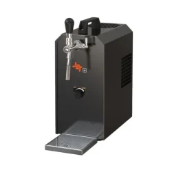 Komplett uppsättning - Öltapp JET 30 en linje torr kylare, 35 liter/h -Bierkoffer inkl. ölglas ISAR 0,3 liter 6 st., KEG:Type G