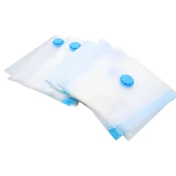 Kompressionsförvaringspåsar Vacuum Sealer Förvaringspåsar för Täcken Filtar Sängkläder