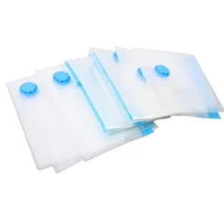 Kompressionsförvaringspåsar Vacuum Sealer Förvaringspåsar för Täcken Filtar Sängkläder