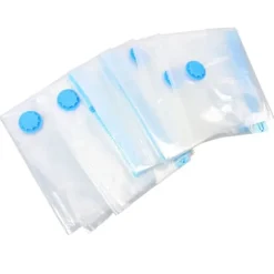 Kompressionsförvaringspåsar Vacuum Sealer Förvaringspåsar för Täcken Filtar Sängkläder