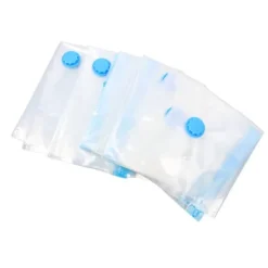 Kompressionsförvaringspåsar Vacuum Sealer Förvaringspåsar för Täcken Filtar Sängkläder