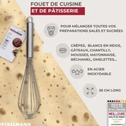 Konditorivaror - Fackelmann - 26 cm - Rostfritt stål - Mångsidigt köksredskap