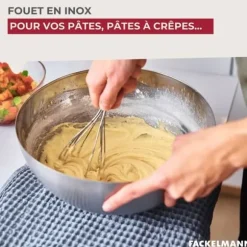 Konditorivaror - Fackelmann - 26 cm - Rostfritt stål - Mångsidigt köksredskap