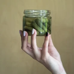 Konserveringsburkar med lock 6 st 330 ml