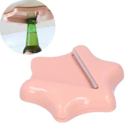 Konservöppnare Burk Flask Skruvkork Öppnare Under Skåp Självhäftande Anti-Halk Manuellt Lock Borttagningsverktyg