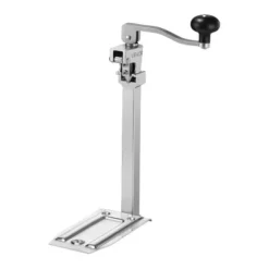 Konservöppnare, kraftig manuell bordsmodell, 23,5x10x74 cm, justerbar, stål