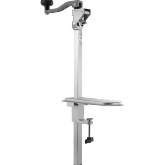 Konservöppnare, Robust manuell bordsmodell, 25.3x11.3x74.2 cm, Justerbar, Rostfritt stål