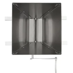 Kornkvarn, 4L kapacitet, justerbar kornstorlek, hållbar kol- och rostfri stål