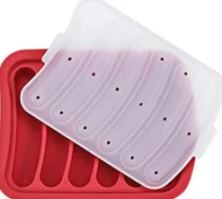 Korvform i silikon, gör-det-själv varmkorv, handgjord skinkkorv för att göra barnmat eller kylda varmkorvar