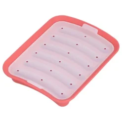 Korvform Matklassad silikon Nonstick Korvmaskinsformar Hemlagade korvformar Gör-det-själv-bakverktyg för hemmet Kök Restaurang HotelRed