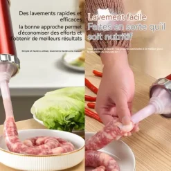 Korvpress - INN® - Manual - 22 cm - 3 långa rör - 3 korta rör