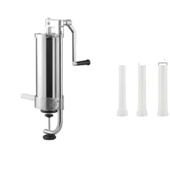 Korvstoppare, rostfritt stål, 3 stoppningsrör,3L