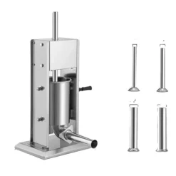 Korvstoppare, Rostfritt Stål, Dubbelhastighetsdrift,3L