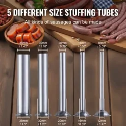 Korvstoppare, 38,5x44x78,5 cm, Rostfritt stål