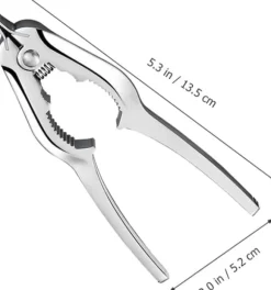 Krabbklor, hållbar halkfri design, musslor för kök och restaurang, skaldjursverktyg