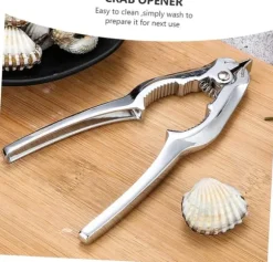 Krabbklor, hållbar halkfri design, musslor för kök och restaurang, skaldjursverktyg