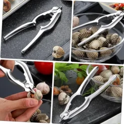 Krabbklor, hållbar halkfri design, musslor för kök och restaurang, skaldjursverktyg