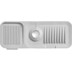 Kranmatta Silikon Handfat Skydd Säker Ren Luktfri Handfat Tillbehör för kök Badrum Ljusgrå