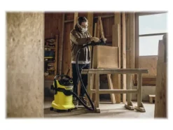 Kärcher WD 5 P V-25/5/22 - Dammsugare - med behållare - med/utan påse - gul