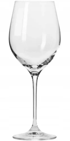 Krosno 6x430ml glas för VIT RÖTT VIN KRISTALLINT GLAS NICE