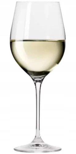 Krosno 6x430ml glas för VIT RÖTT VIN KRISTALLINT GLAS NICE