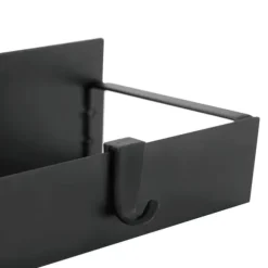 Kryddhylla i metall - Svart