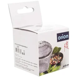 Kryddsil i stål 6 cm