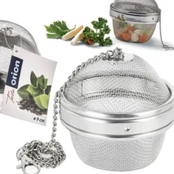 Kryddsil, kryddbehållare för matlagning av soppa, infuser 9cm ORION 143812