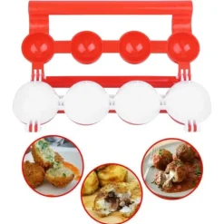 Köttbulle Maker Fylld Fisk Köttbulle Mögel Mögel Baller Hemgjord Kök DIY Matlagningsverktyg