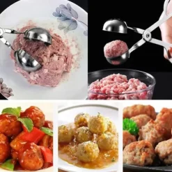 Köttbulletång / skopa för köttbullar, 2-pack med 2 storlekar