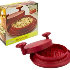 Köttförstörare med halksäker bas och handtag för effektiv manuell rivning av kyckling och nötkött