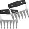Köttgafflar i stål, 2 st.