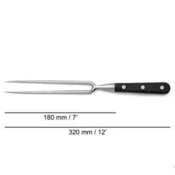 Köttgafl - ARCOS - Riviera 18cm - Smidd rostfritt stål - POM-handtag - Hög hårdhet