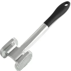 Köttmördarkniv - Fackelmann - 45826 - Aluminium/ABS/TPR - Svart - 28 x 7,5 cm