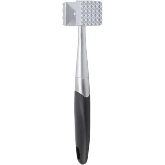 Köttmörning Dubbelsidig zinklegering Ergonomiskt gummihandtag Balanserad design Köttklubba för biff kycklingfisk