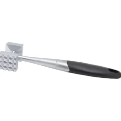 Köttmörning Dubbelsidig zinklegering Ergonomiskt gummihandtag Balanserad design Köttklubba för biff kycklingfisk