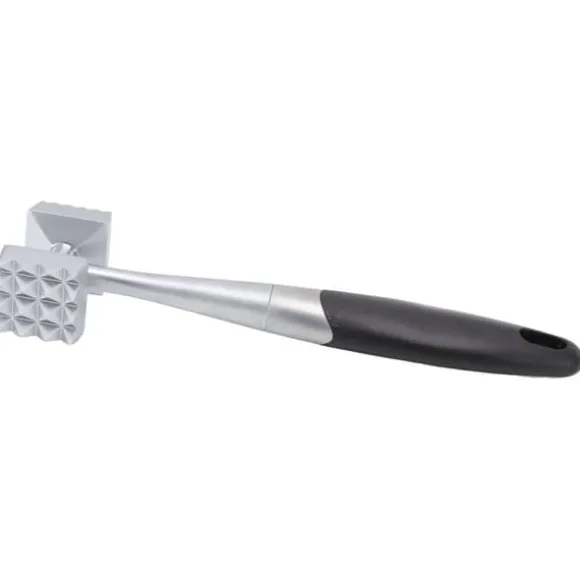 Köttmörning Dubbelsidig zinklegering Ergonomiskt gummihandtag Balanserad design Köttklubba för biff kycklingfisk