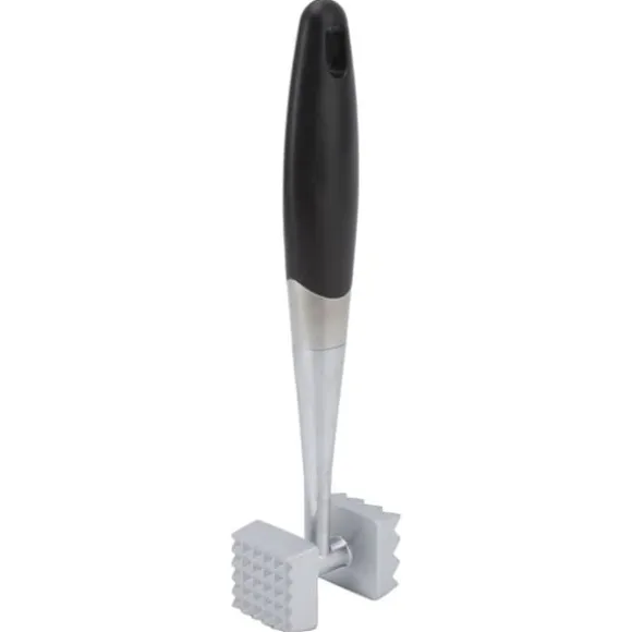 Köttmörning Dubbelsidig zinklegering Ergonomiskt gummihandtag Balanserad design Köttklubba för biff kycklingfisk