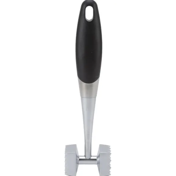 Köttmörning Dubbelsidig zinklegering Ergonomiskt gummihandtag Balanserad design Köttklubba för biff kycklingfisk