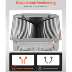 Köttskärare Bladset, 162x172x125.5 mm, Rostfritt Stål