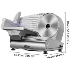 Köttskärare, SUS420 rostfritt stålblad, justerbar tjocklek,180w