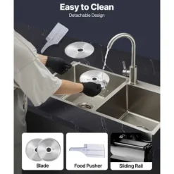 Köttskärare 180W, 7,5-tums Elektrisk Deli Mat Skivare, För Kött, Bröd, Ost