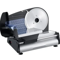 Köttskärare 180W, 7,5-tums Elektrisk Deli Mat Skivare, För Kött, Bröd, Ost