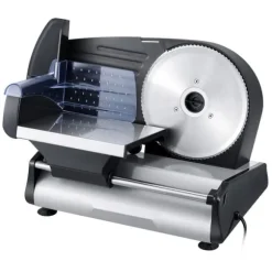 Köttskärare 180W, 7,5-tums Elektrisk Deli Mat Skivare, För Kött, Bröd, Ost