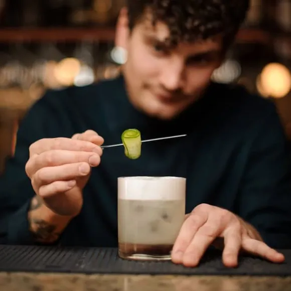 Köttspett, Rostfritt stål, 9.5x0.1 cm, Silver