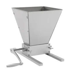 Kvarn, manuell och elektrisk drift, justerbara valsar,Silver