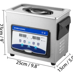KW-3000-1H Vortex Färgblandare 3000 U/min Labor-Mini Vortex Rörskakare 50 ml Svart Labormaskin