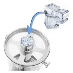 Kyldrycksdispenser för is 2 x 7L