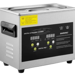 3L digital ultraljudsrenare, uppvärmning, timer, rengöring av smycken och glas